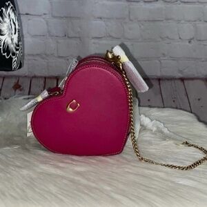 Coach Mini Heart Shaped Xbody